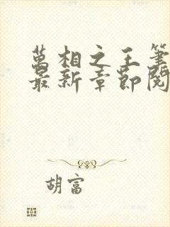 万相之王笔趣阁最新章节阅读全文封面