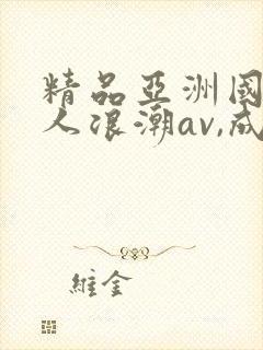 精品亚洲国产成人浪潮av,成人激