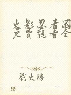 火影忍者国语版免费观看全集封面