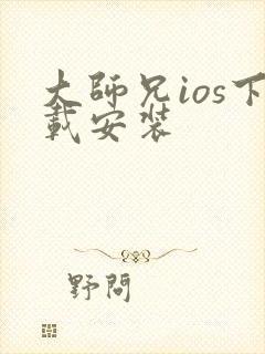 大师兄ios下载安装