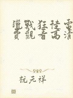 猎战狂徒电影免费观看高清