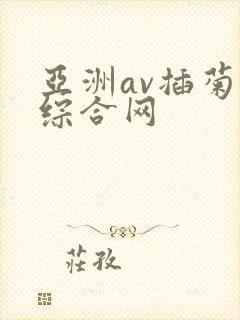 亚洲av插菊花综合网封面