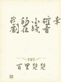 我的小确幸电视剧在线看