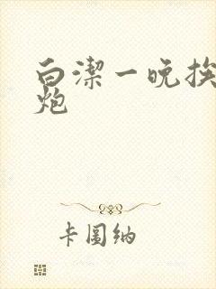 白洁一晚挨十二炮封面