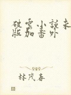 破云小说未删减版加番外