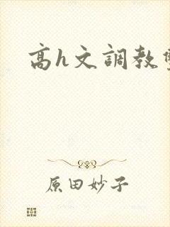 高h文调教双性封面