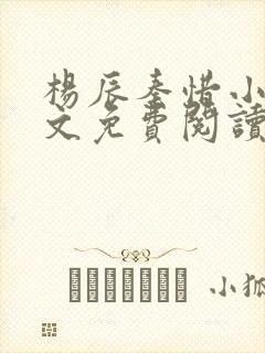 杨辰秦惜小说全文免费阅读最新章节