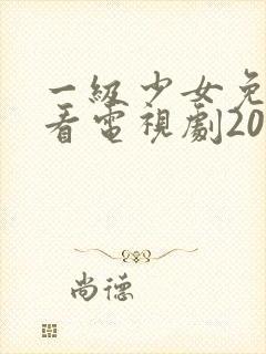 一级少女免费观看电视剧2006