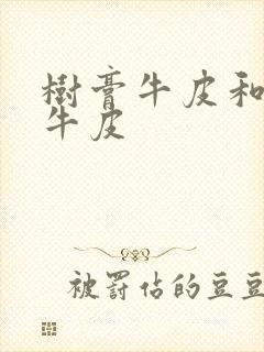 树膏牛皮和植鞣牛皮