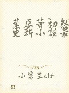 叶辰萧初然最快更新小说最新章节封面