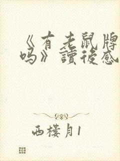 《有老鼠牌铅笔吗》读后感