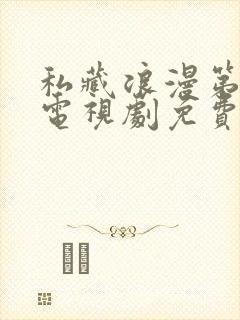 私藏浪漫第二部电视剧免费观看全集