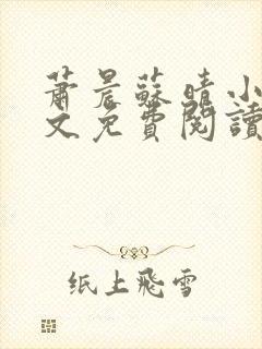 萧晨苏晴小说全文免费阅读