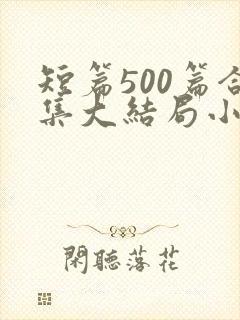 短篇500篇合集大结局小说一家狂