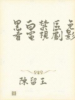 黑白禁区免费观看电视剧影视大全