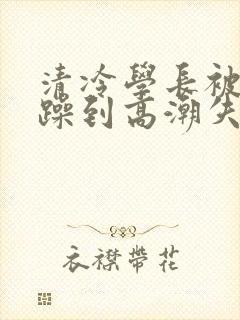 清冷学长被爆c躁到高潮失禁漫