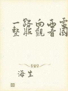 一路向西电影完整版观看国语免费