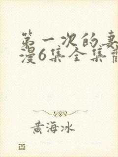 第一次的妻子动漫6集全集观看免费