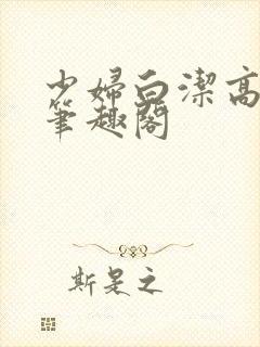 少妇白洁高义传笔趣阁