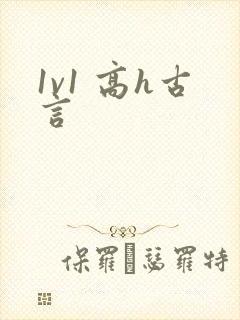1v1 高h古言