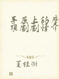 平原上的摩西电视剧剧情介绍