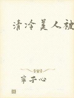 清冷美人被封面