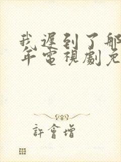 我迟到了那么多年电视剧免费观看