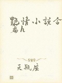 艳情小说合集短篇h