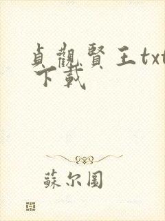 贞观贤王txt 下载