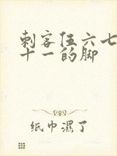 刺客伍六七梅花十一的脚