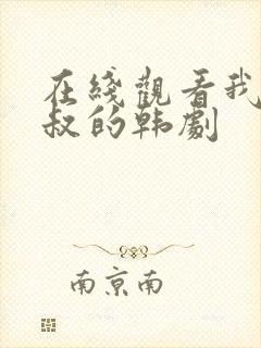 在线观看我的大叔的韩剧