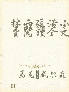 林雨张浩小说免费阅读全文最新章节