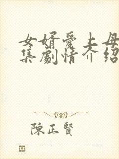 女婿爱上母娘全集剧情介绍