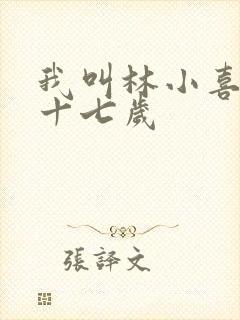 我叫林小喜今年十七岁封面