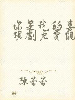 你是我的喜欢电视剧免费观看全集高清