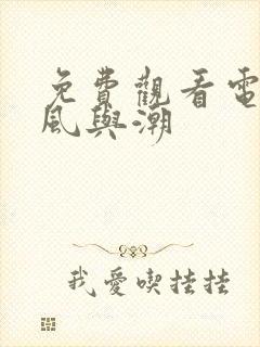 免费观看电视剧风与潮