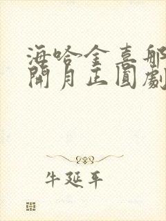 海哈金喜那年花开月正圆剧照