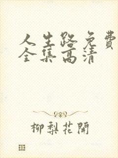 人生路免费观看全集高清