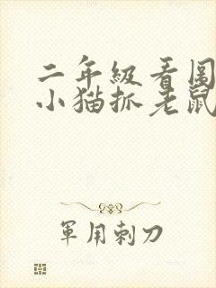 二年级看图写话小猫抓老鼠封面