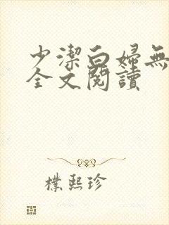 少洁白妇无删减全文阅读