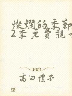 灿烂的季节 第2季免费观看完整版高清