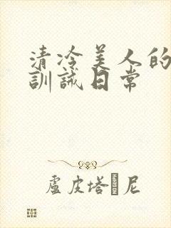 清冷美人的改造训诫日常