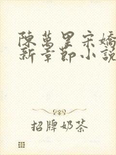 陈万里宋娇娇最新章节小说