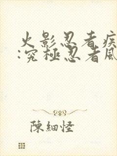 火影忍者疾风传:究极忍者风暴3下载封面