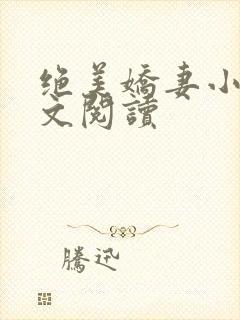 绝美娇妻小说全文阅读