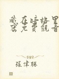 藏在暗格里的秘密免费观看完整版