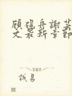 顾砚舟谢芸琛全文最新章节免费阅读