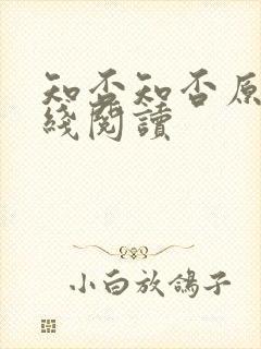 知否知否原著在线阅读