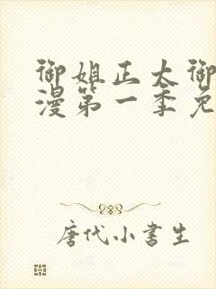 御姐正太御姐动漫第一季免费观看