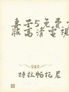 妻子5免费完整版高清电视剧